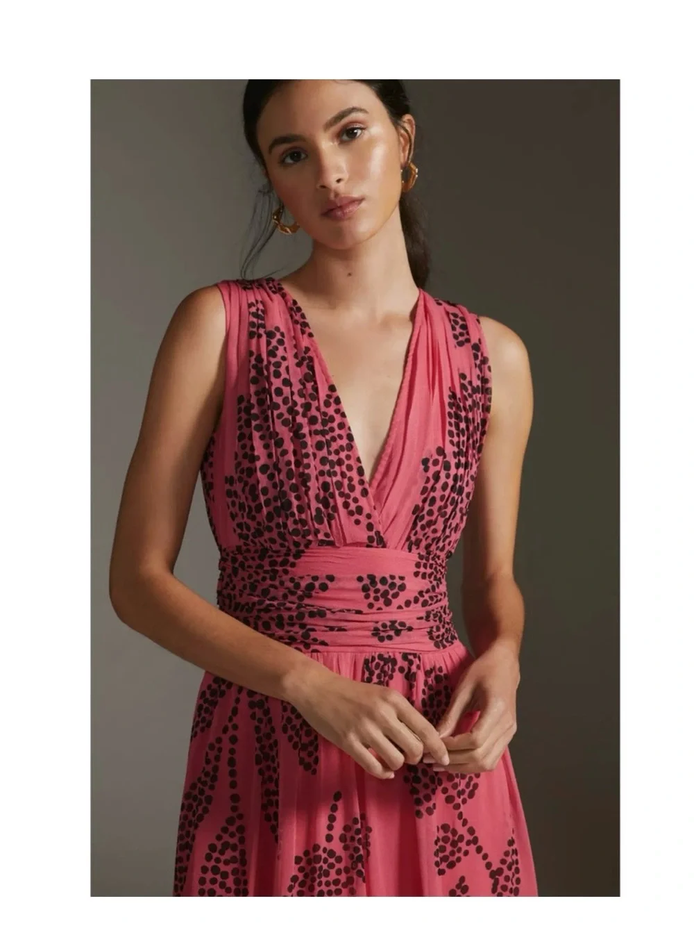 Anthropologie Verb Pallavi Singhee Ombre Maxi Dress NWT XXS - Picture 3 of 4